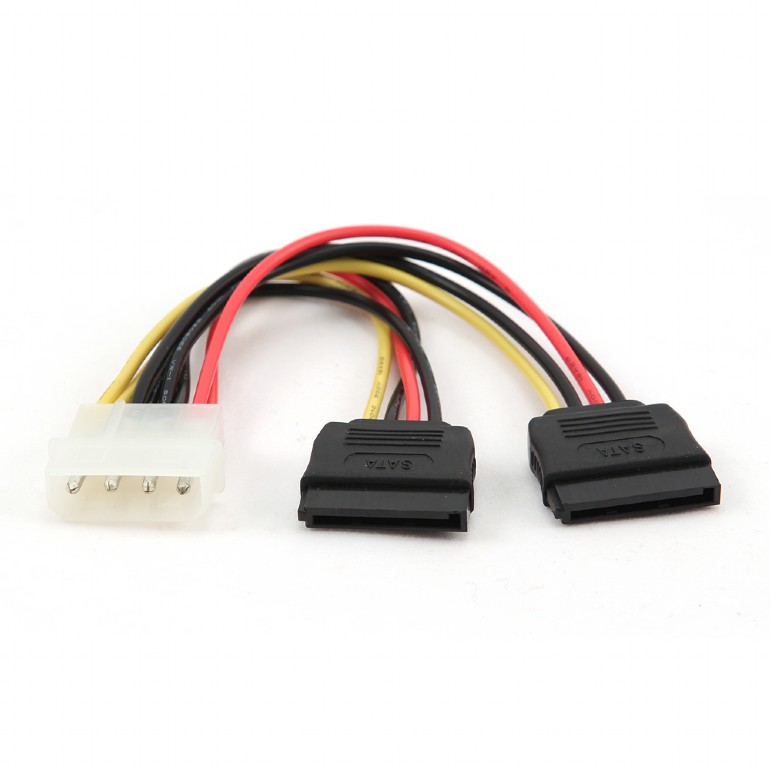 câble alimentation Molex&gt;2 x SATA