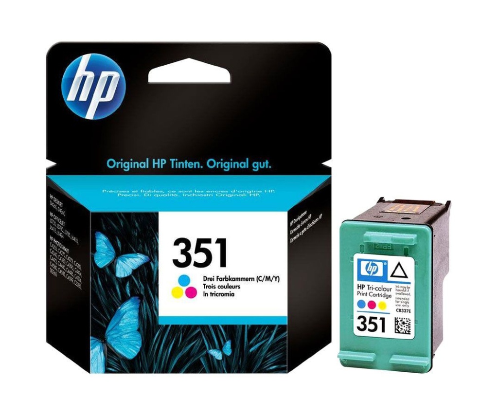 Cartouche HP 351 Couleur 170 Pages