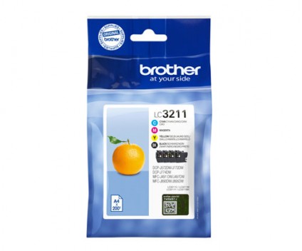 Cartouche Brother LC3211BK Noir 200 Pages