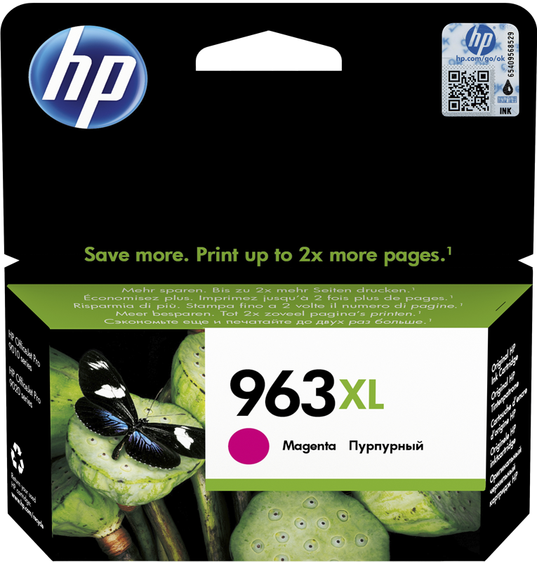 Cartouche HP 963 Magenta Jusqu'à 700 Pages