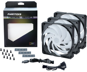 Ventilateur 140mm Phanteks SK D-RGB, noir/blanc