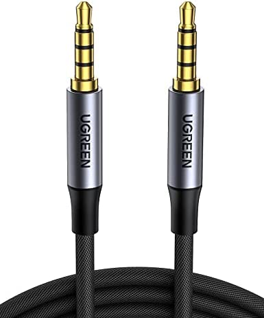 Câble Audio Jack 3.5&quot; avec micro 1m M/M