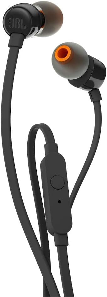 Ecouteurs avec micro JBL Tune 110 Noir Jack 3.5&quot;