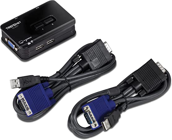 Commutateur KVM Trendnet TK-207K 2UC- 1 Ecran VGA-USB (copie)