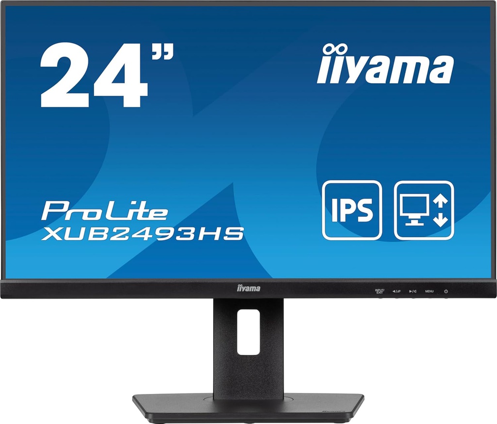 Moniteur 23.8&quot; IIyama XUB2493HS-B6 Full HD 100Hz Dalle IPS