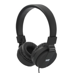 [WECASFIL2N] Casque avec micro filaire WE Noir 1x Jack 3.5&quot;