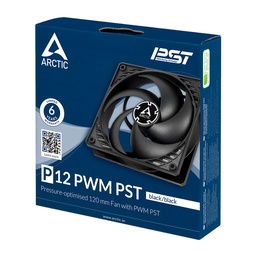 [ACFAN00120A] Ventilateur 120mm Arctic P12 PWM PST