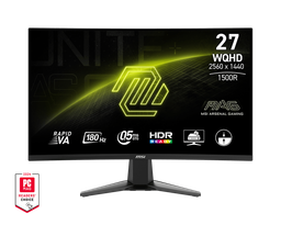 [MAG 27CQ6F] Moniteur 27&quot; Incurvé MSI 27CQ6F WQHD VA 180Hz 0.5Ms